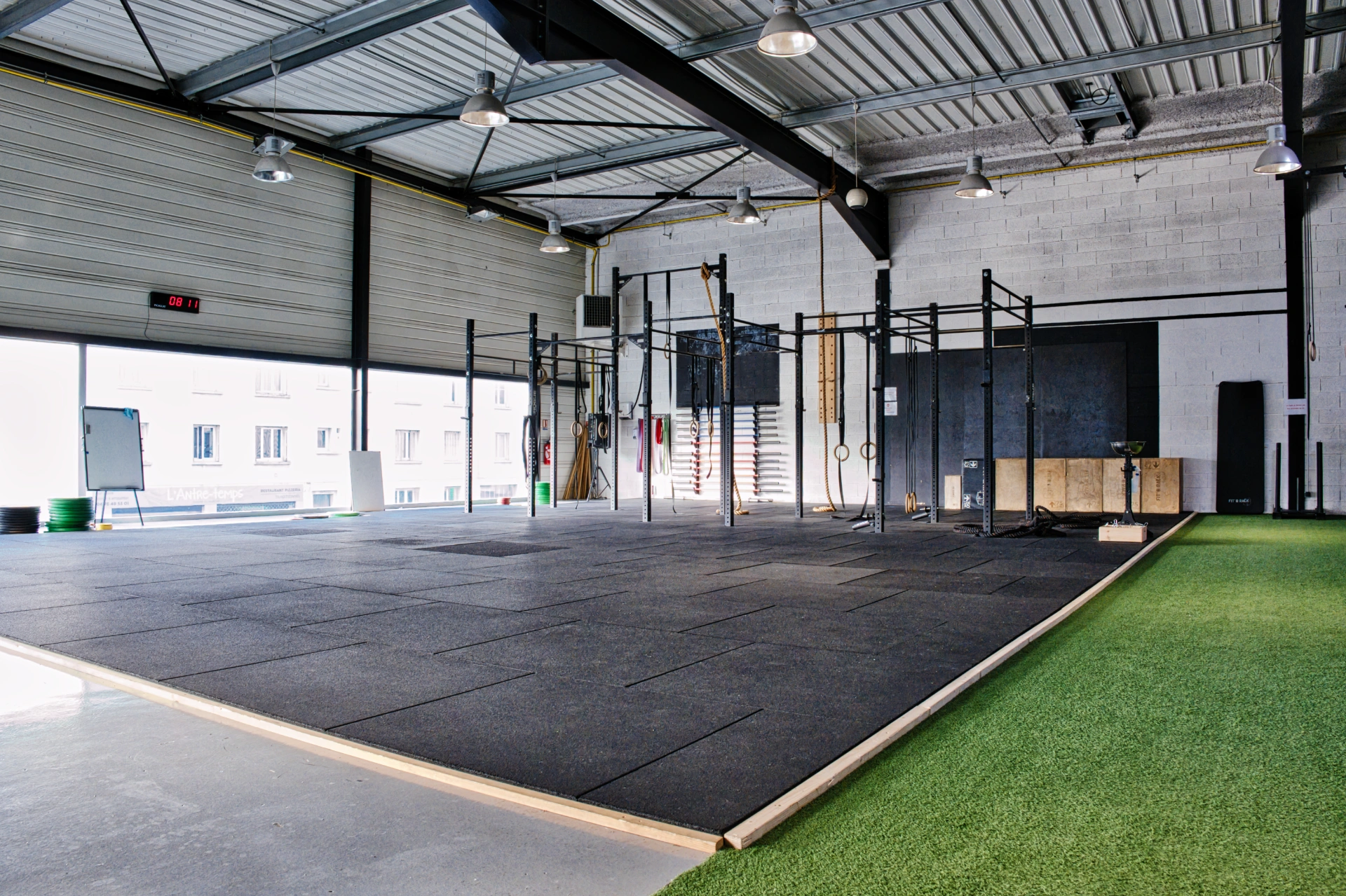 Salle de sport à Grenoble spacieuse